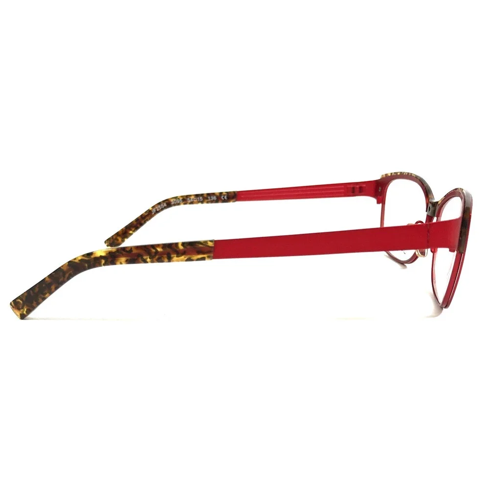 J.F. Rey Eyeglasses Frames JF2554 3095 Matte Red Brown Tortoise 54-15-136